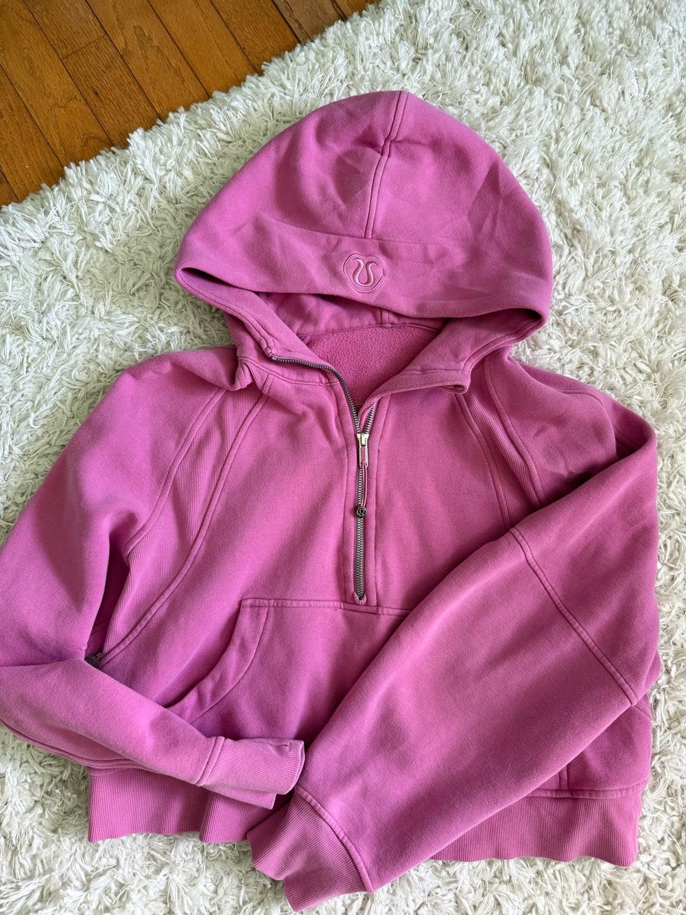 lululemon scuba Pink Hoodie